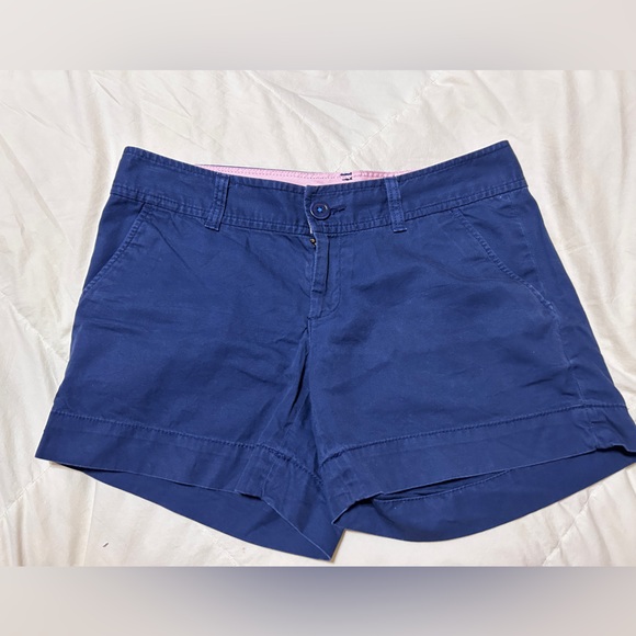 Lilly Pulitzer Callahan Shorts Navy Blue Classic Preppy Size 2 - Picture 8 of 12